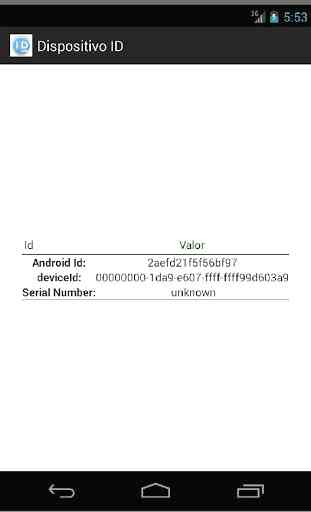 Id Device & Serial Number 3