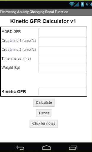 Kinetic GFR Calculator 1