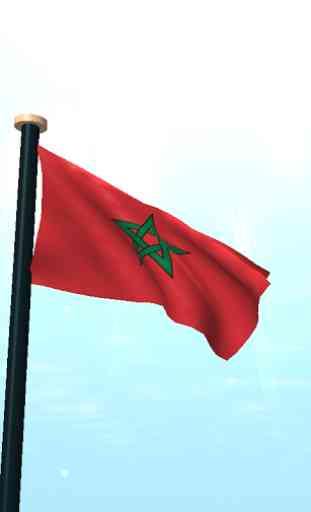 Marokko Drapeau 3D Gratuit 2