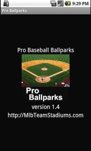 Pro Baseball Stadiums Teams 1