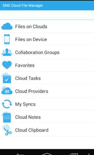 Sector SME Cloud File Manager 3