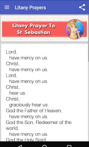 St. Sebastian Novena Prayers 4