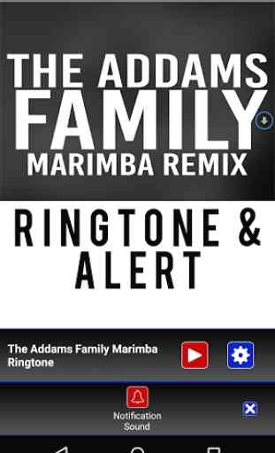 The Addams Family Marimba Tone 3