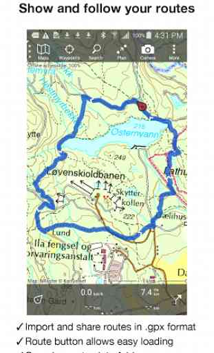 Topo GPS Norway 2