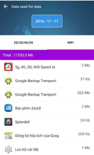 5G, 4G, 3G, WiFi Speed Test 3