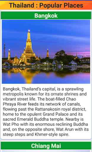 Thailand Tourist Places Guide 2