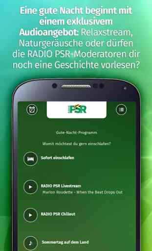 mehrPSR - die RADIO PSR App 2
