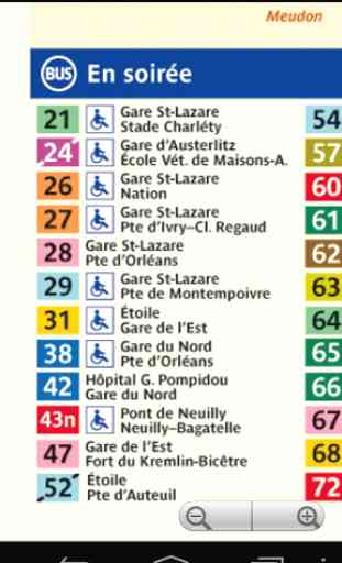 Paris Bus Map 4
