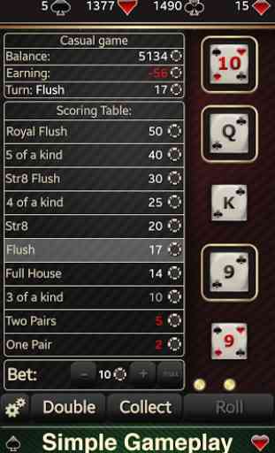 Poker Dice Challenge 2