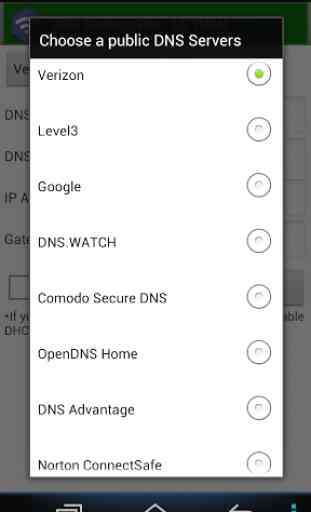 WiFi Settings (DNS,IP,..) PRO 2