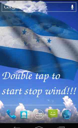 3D Honduras Flag LWP 2