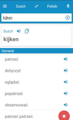Dutch-Polish Dictionary 1