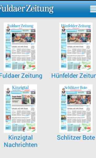 E-Paper Fuldaer Zeitung 1