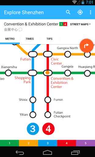 Explore Shenzhen Metro map 1
