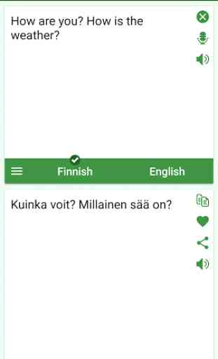 Finnish - English Translator 1