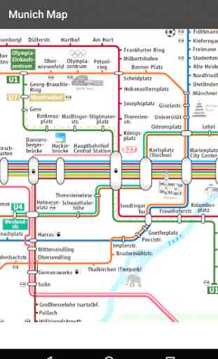 Munich Subway Map 2