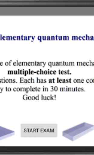 Physics Test Quantum Mechanics 1