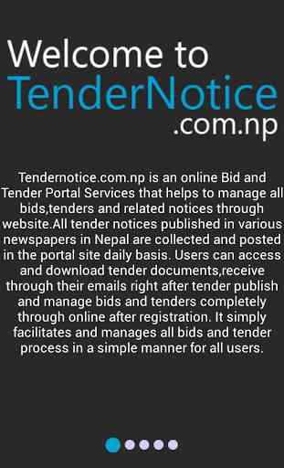 Tender Notice 4