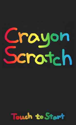 Crayon Scratch 1