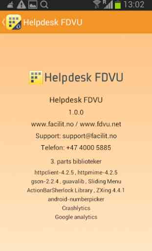 Facilit Helpdesk FDVU 4