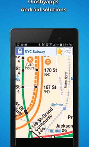 New-York Plan du métro (NYC) 3
