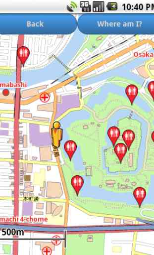 Osaka Amenities Map (free) 1