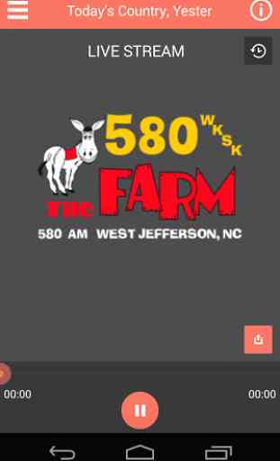 580 WKSK & 93.5 FM The Farm 1