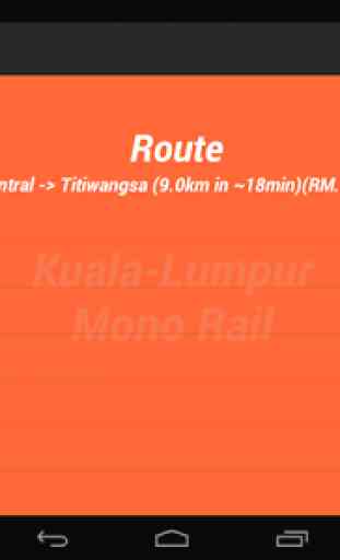Kuala Lumpur Monorail ( KL ) 4