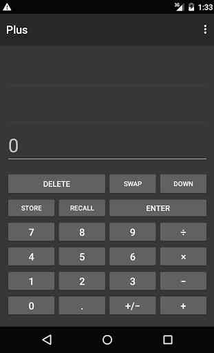 Plus - Simple RPN Calculator 3