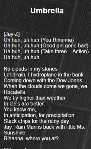 Rihanna Lyrics (Full Albums) 3