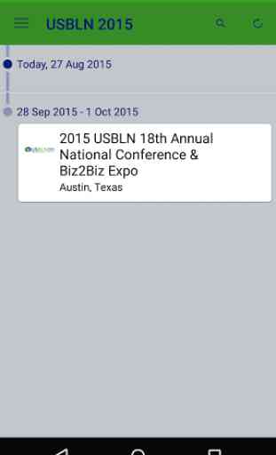 USBLN 2016 Conference App 2