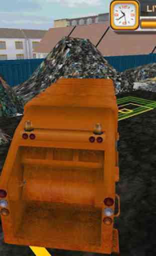 Ville Truck Garbage Cleaner 3D 3