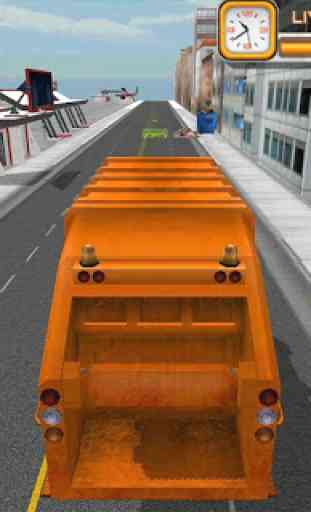 Ville Truck Garbage Cleaner 3D 4