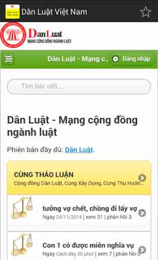 Dan Luat Viet Nam 1