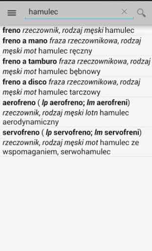 Słownik włoski OFFLINE 4