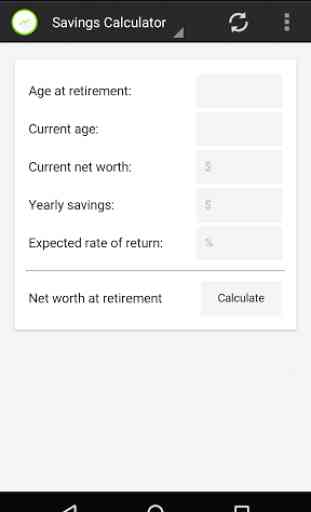 Savings Calculator 1