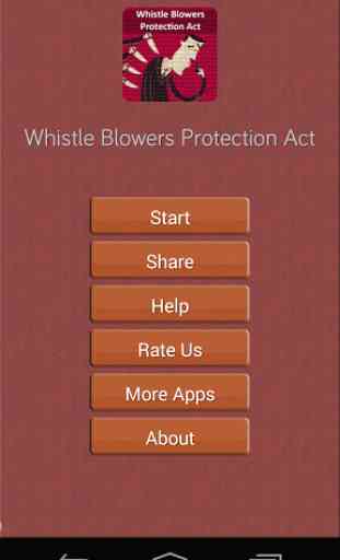 Whistle Blowers Protection Act 1