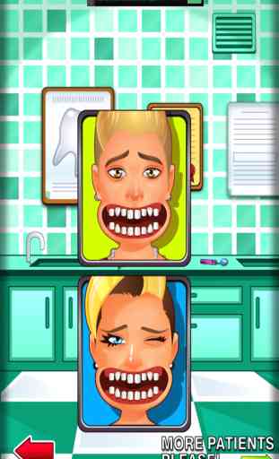 Aaah! Celebrity Dentist HD-Ace Awesome Game for Girls and Boys 3