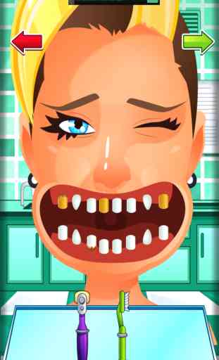 Aaah! Celebrity Dentist HD-Ace Awesome Game for Girls and Boys 4