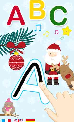 ABC : Alphabet et Jeux de Noël For Kids - Apprendre l'Alphabet 1