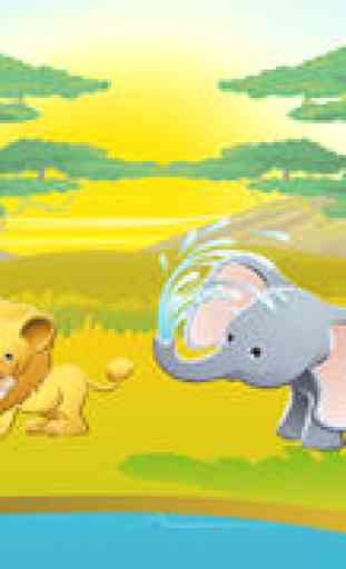 ABC Safari! Jeu pour les enfants: Apprendre à écrire des mots et l'alphabet avec les animaux du désert, la jungle et la savane. Gratis, nouvelle, éducatif, pour le jardin d'enfants, la maternelle, école préparatoire et l'école! 1