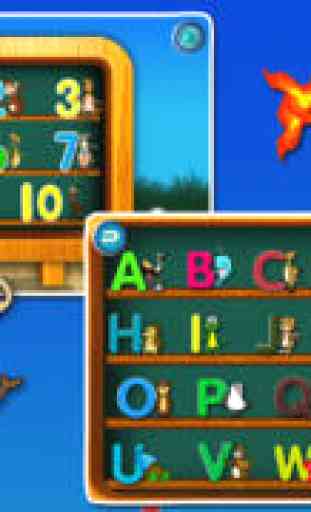 Cirque ABC(Francés)- alphabet et des nombres de jeux pour enfants d'âge préscolaire d'apprentissage libre éducatif 2