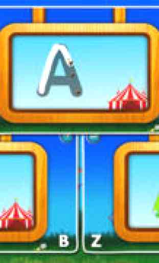 Cirque ABC(Francés)- alphabet et des nombres de jeux pour enfants d'âge préscolaire d'apprentissage libre éducatif 3