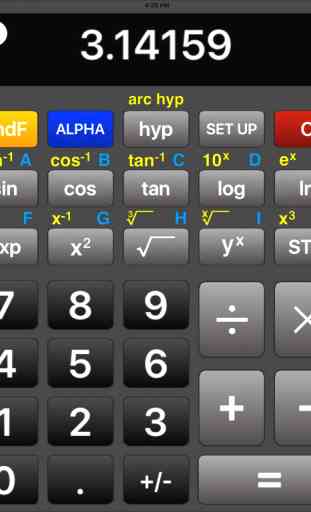ACalc - Calculatrice scientifique gratuite pour iPhone, iPad et iPod Touch 4