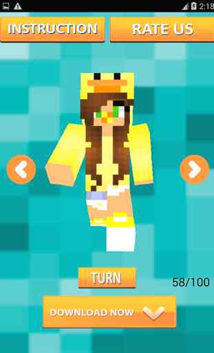 Baby Girl Skins for Minecraft 3