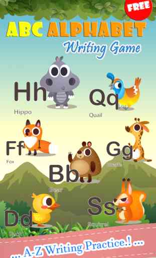 ecrire alphabet phonétique en anglais jeu enfant 1