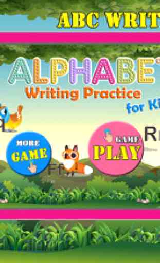 ecrire alphabet phonétique en anglais jeu enfant 2