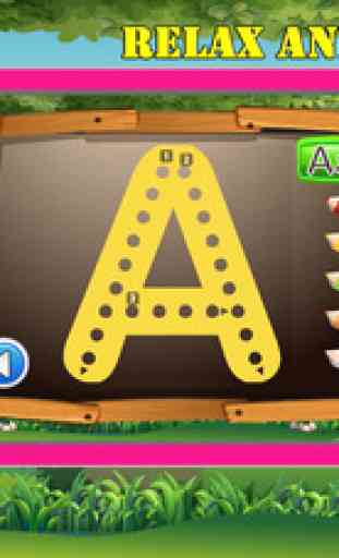 ecrire alphabet phonétique en anglais jeu enfant 4
