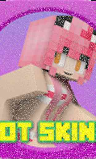 Hot Girl Skin for Minecraft PE 1