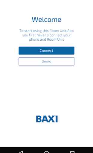 Baxi uSense smart thermostat 1